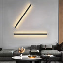 80cm LED Linear Wall Light – Modern Long Strip Wall Sconce for Indoor Home & Bedroom Lighting