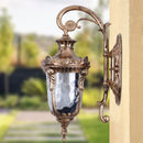 Decorative Outdoor Wall Sconce Lights – Waterproof Exterior Porch & Garden Lantern Lighting