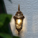 Decorative Outdoor Wall Sconce Lights – Waterproof Exterior Porch & Garden Lantern Lighting