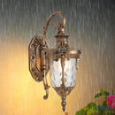 Decorative Outdoor Wall Sconce Lights – Waterproof Exterior Porch & Garden Lantern Lighting