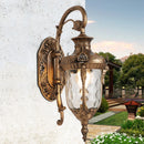Decorative Outdoor Wall Sconce Lights – Waterproof Exterior Porch & Garden Lantern Lighting